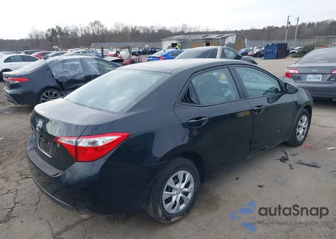 2015 Toyota Corolla L from USA, damaged, VIN 2T1BURHE5FC312587